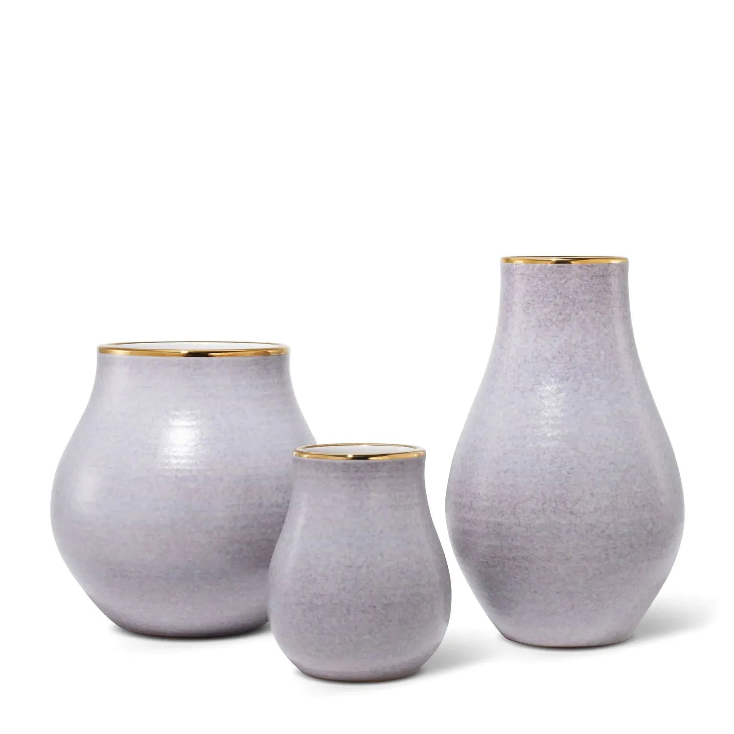 AERIN romina large vase lavender haze 