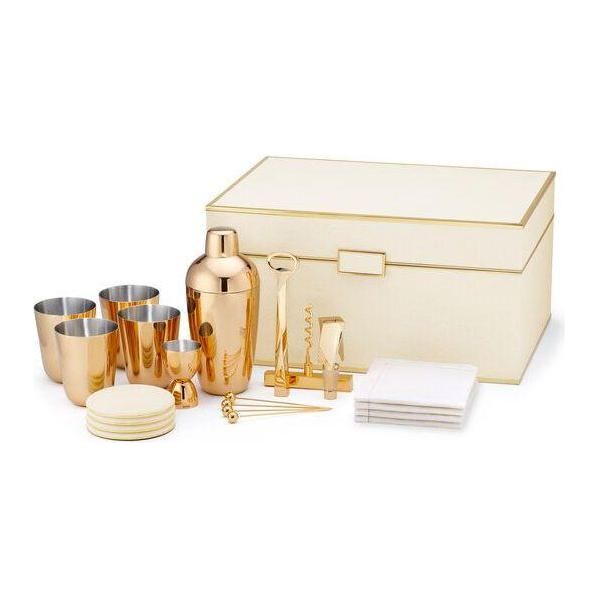 Classic Shagreen Bar Set