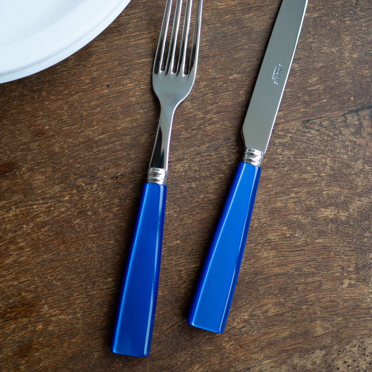 Icone Lapis Blue Dessert Fork