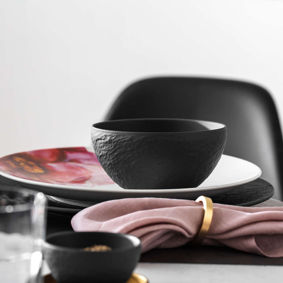 Manufacture Rock Bowl Black