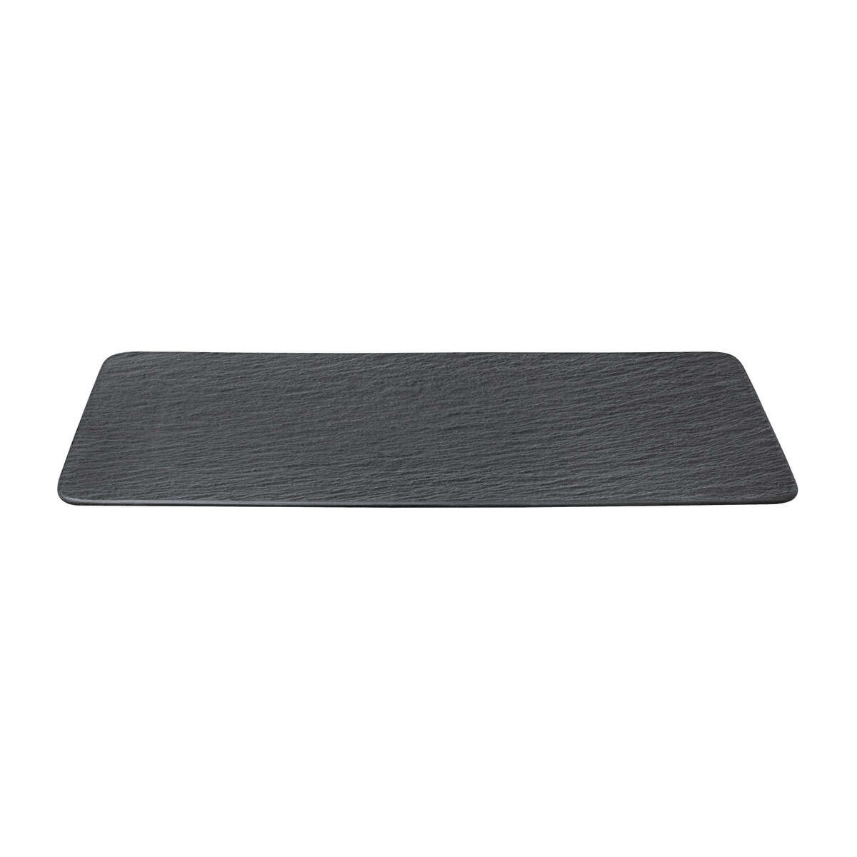 Manufacture Rock Rectangular Serving Plate Black