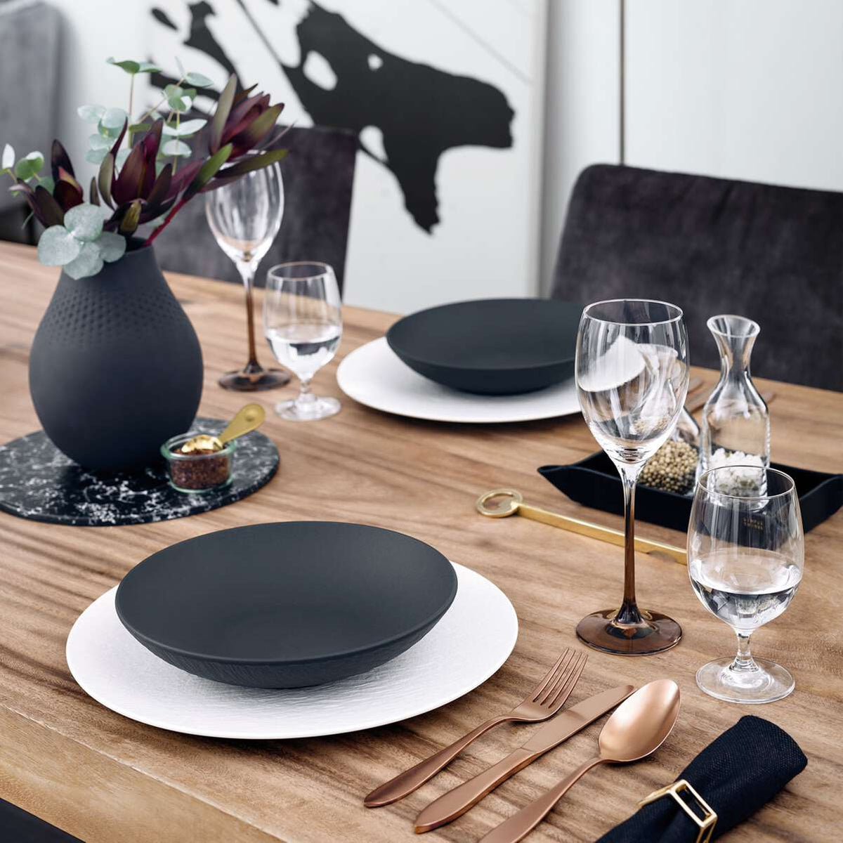 Manufacture Rock Bowl Flat Black