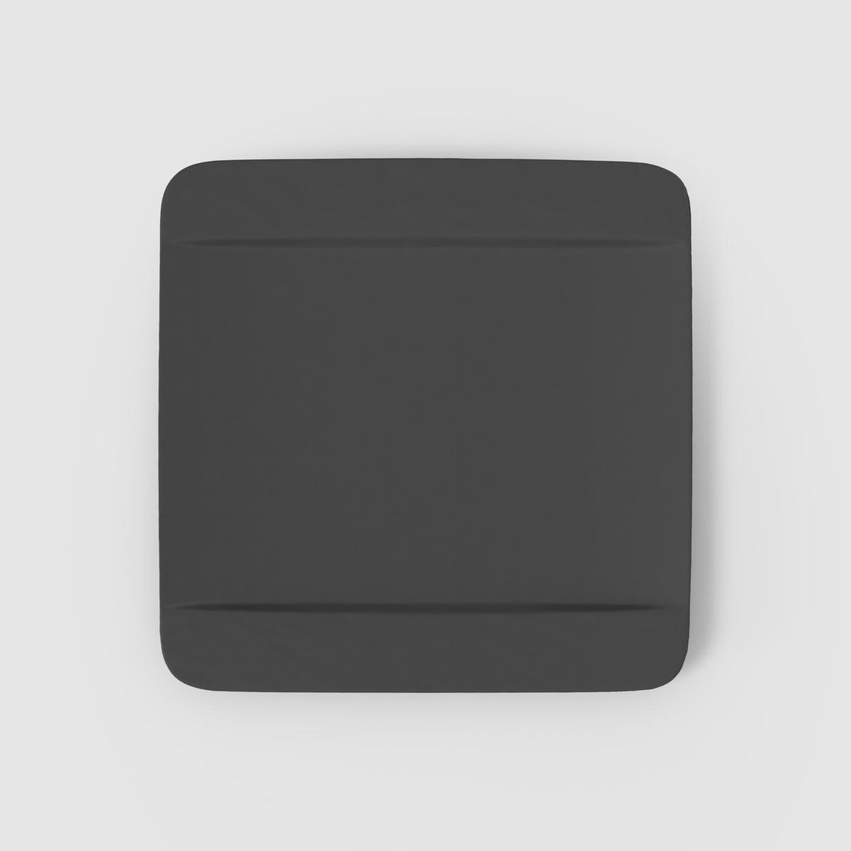Manufacture Rock Square Flat Plate Black