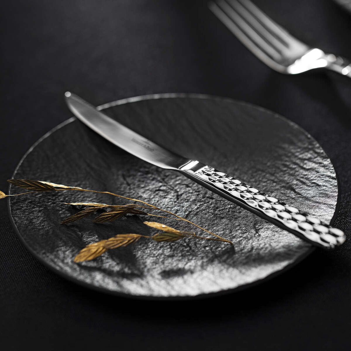Manufacture Rock Bread & Butter Plate Black
