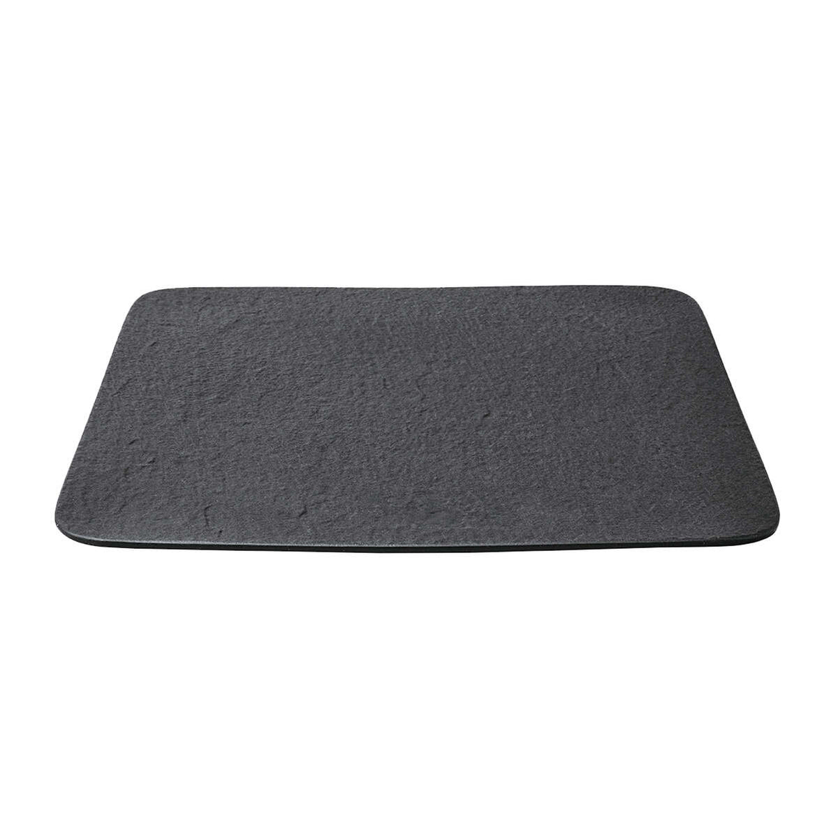 Manufacture Rock Square Serving Plate/Gourmet Plate Black