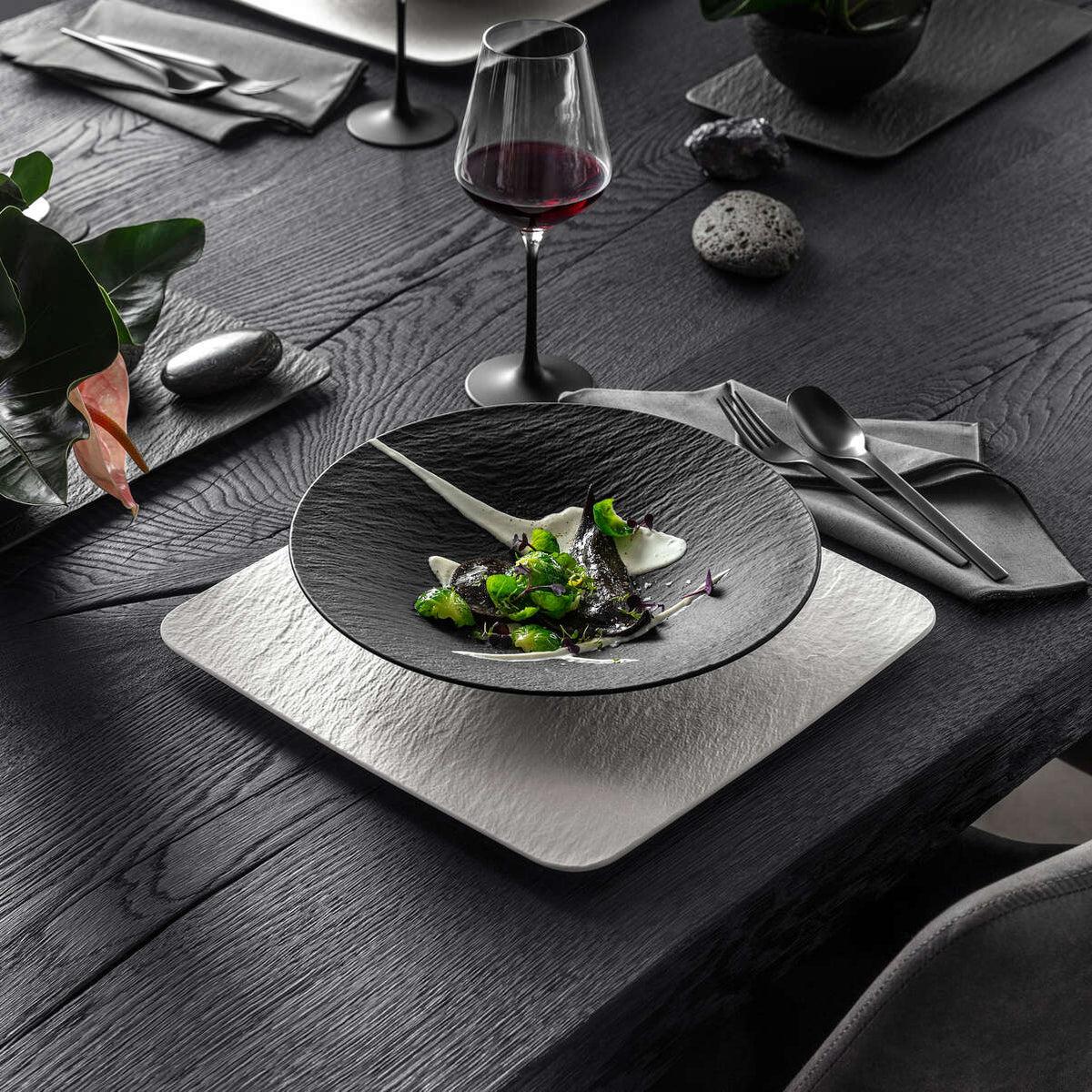 Manufacture Rock Deep Bowl Black