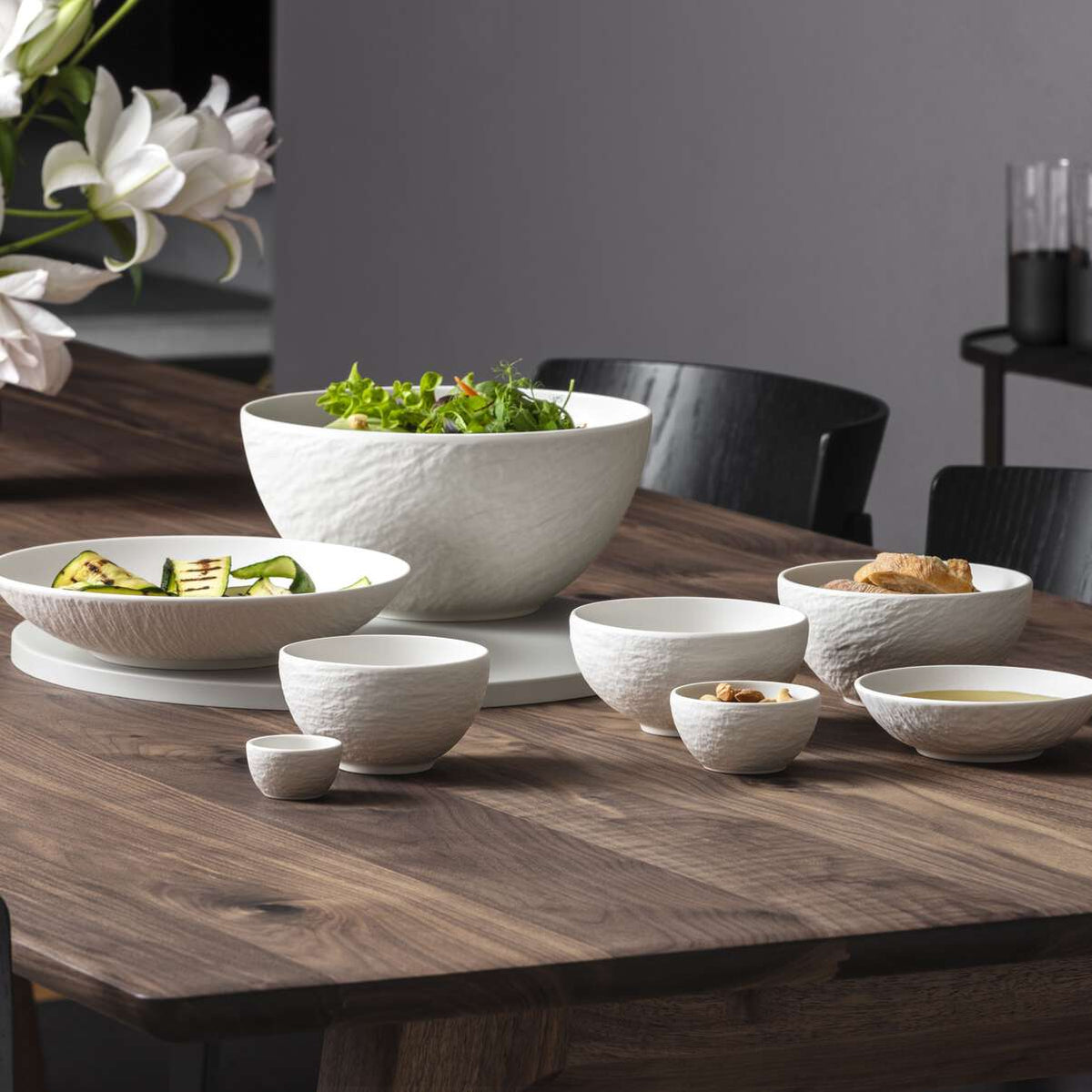 Manufacture Rock Blanc Rice Bowl White
