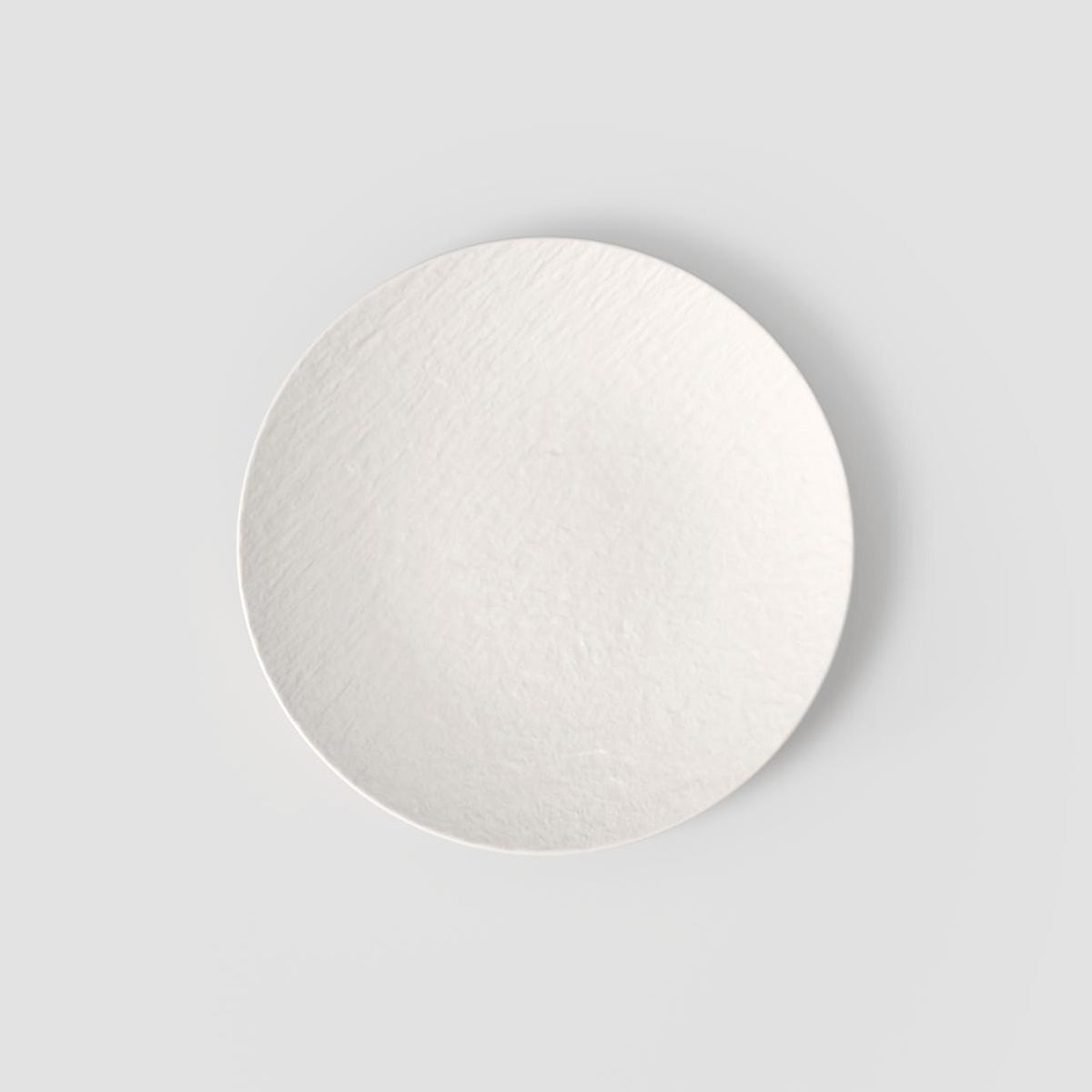 Manufacture Rock Blanc Universal Plate Coupe White