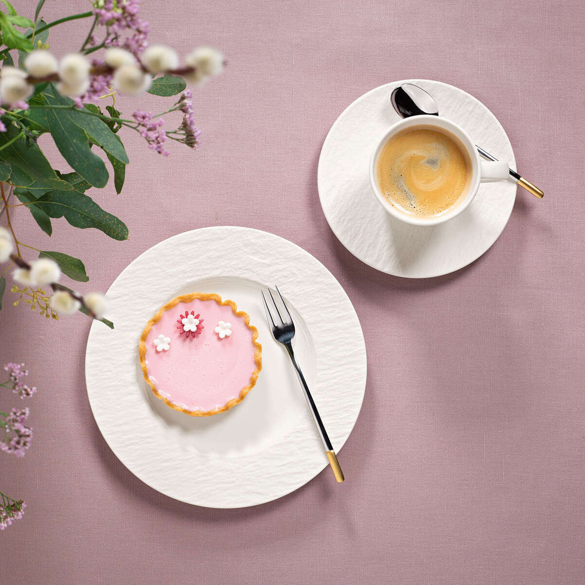 Manufacture Rock Blanc Salad Plate White