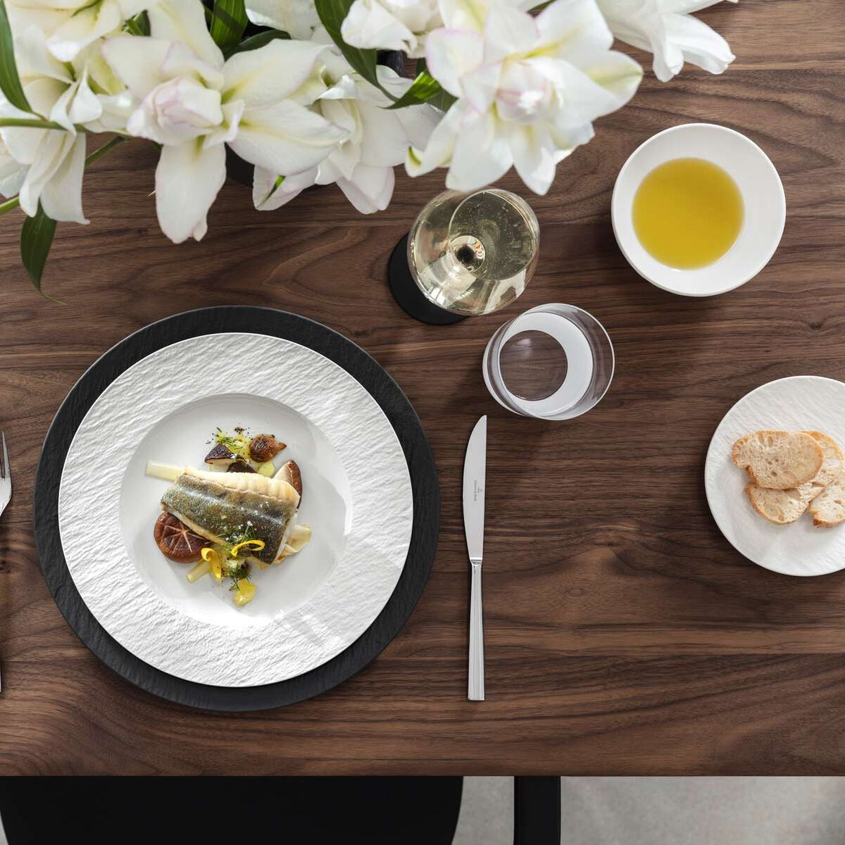 Manufacture Rock Blanc Bread & Butter Plate White