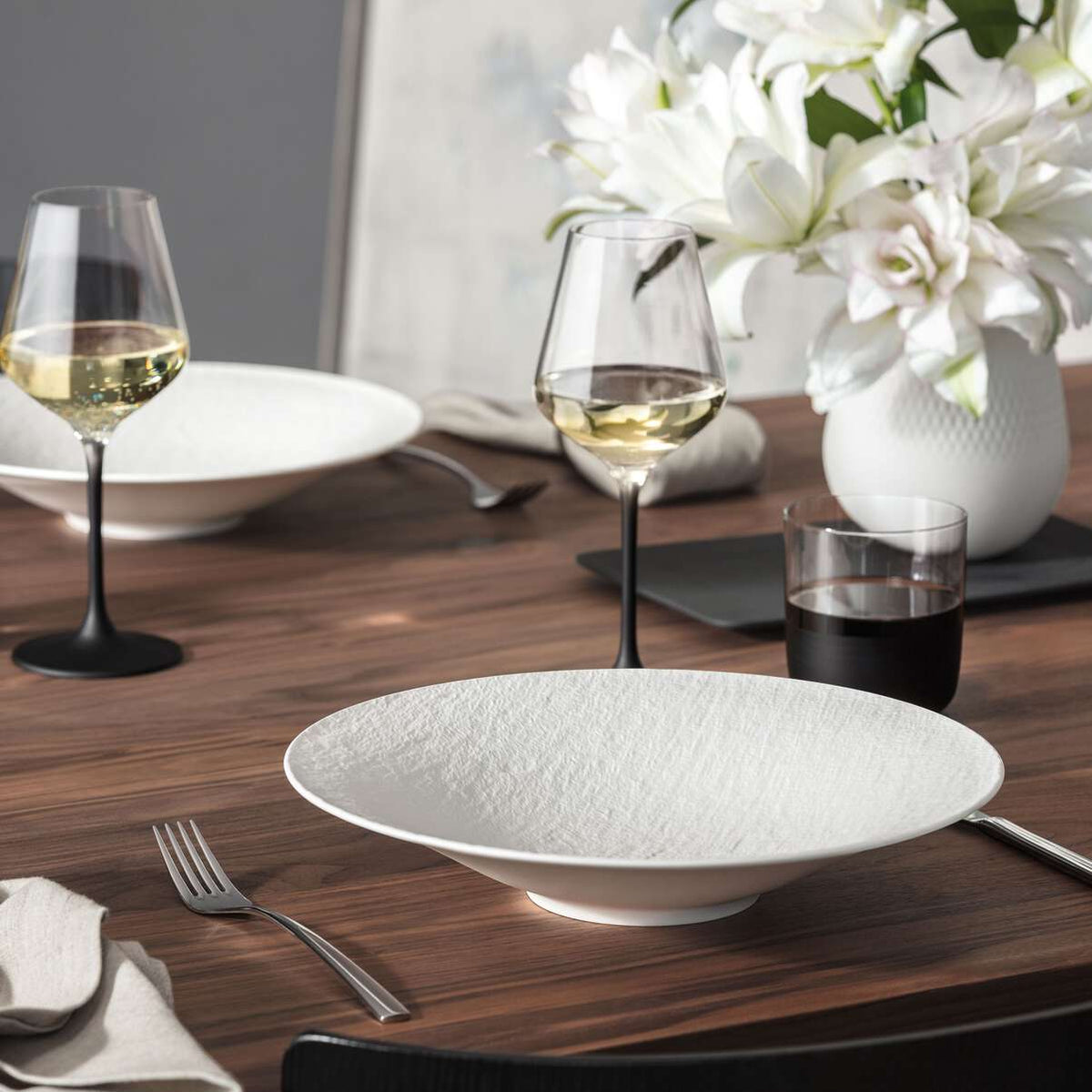 Manufacture Rock Blanc Deep Bowl White