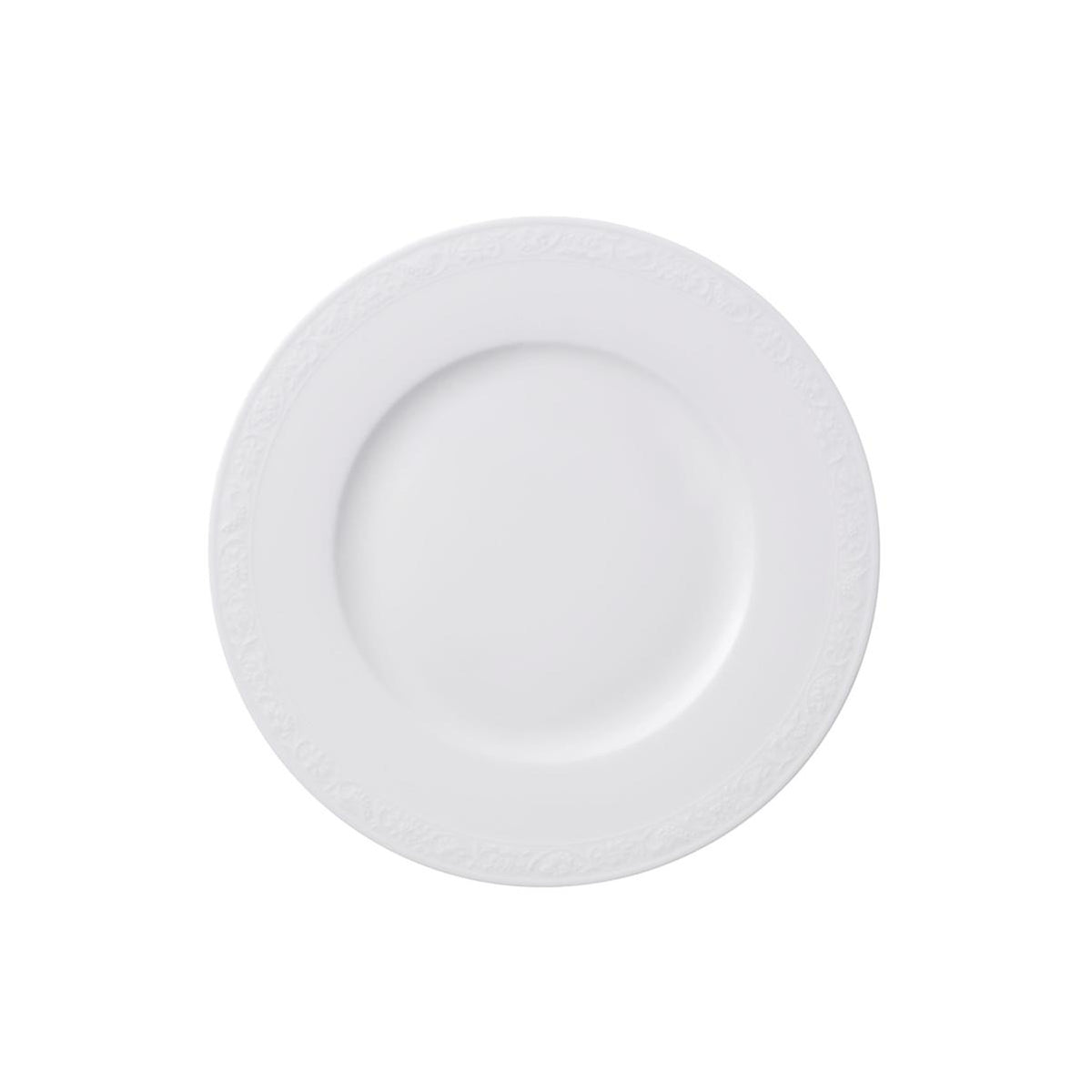 White Pearl Salad Plate