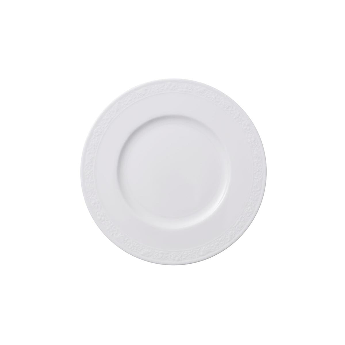White Pearl Bread & Butter Plate