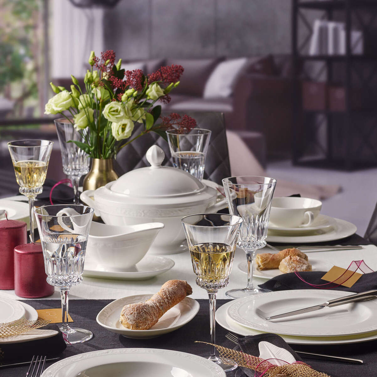 White Pearl Deep Plate