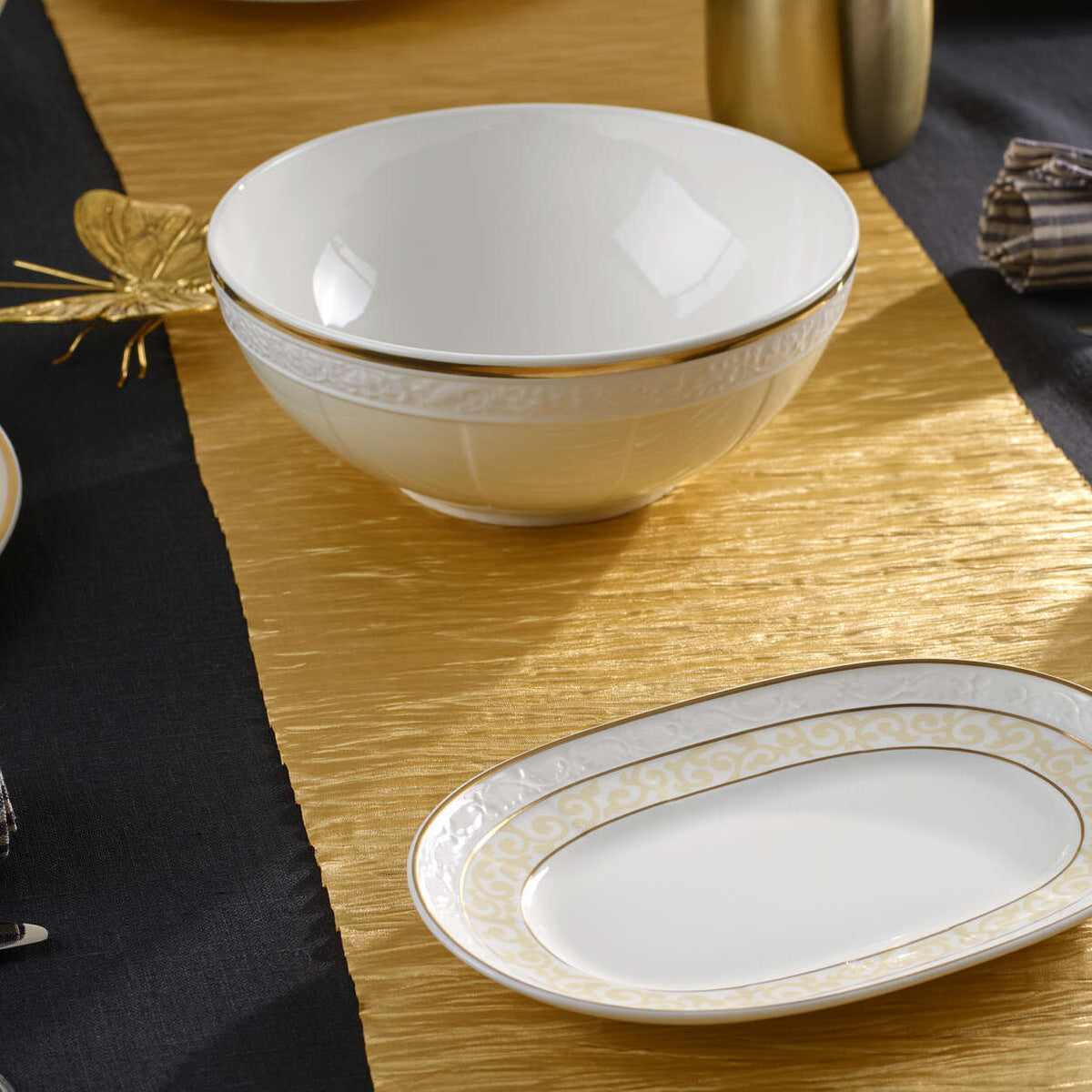 Ivoire Salad Bowl, 24cm