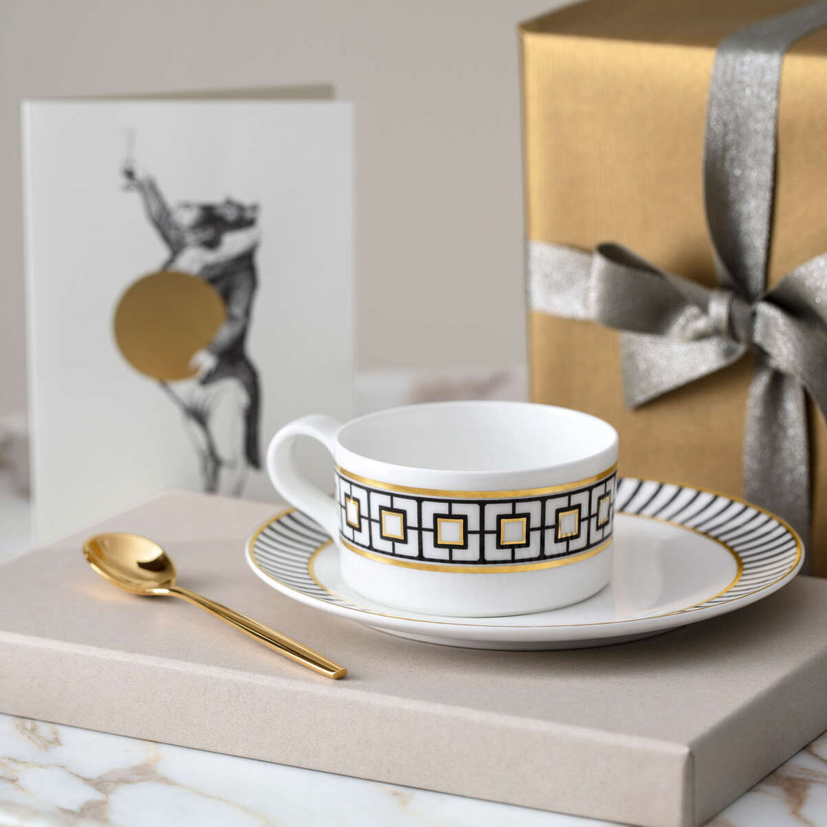 MetroChic Saucer Coffee/Tea Cup