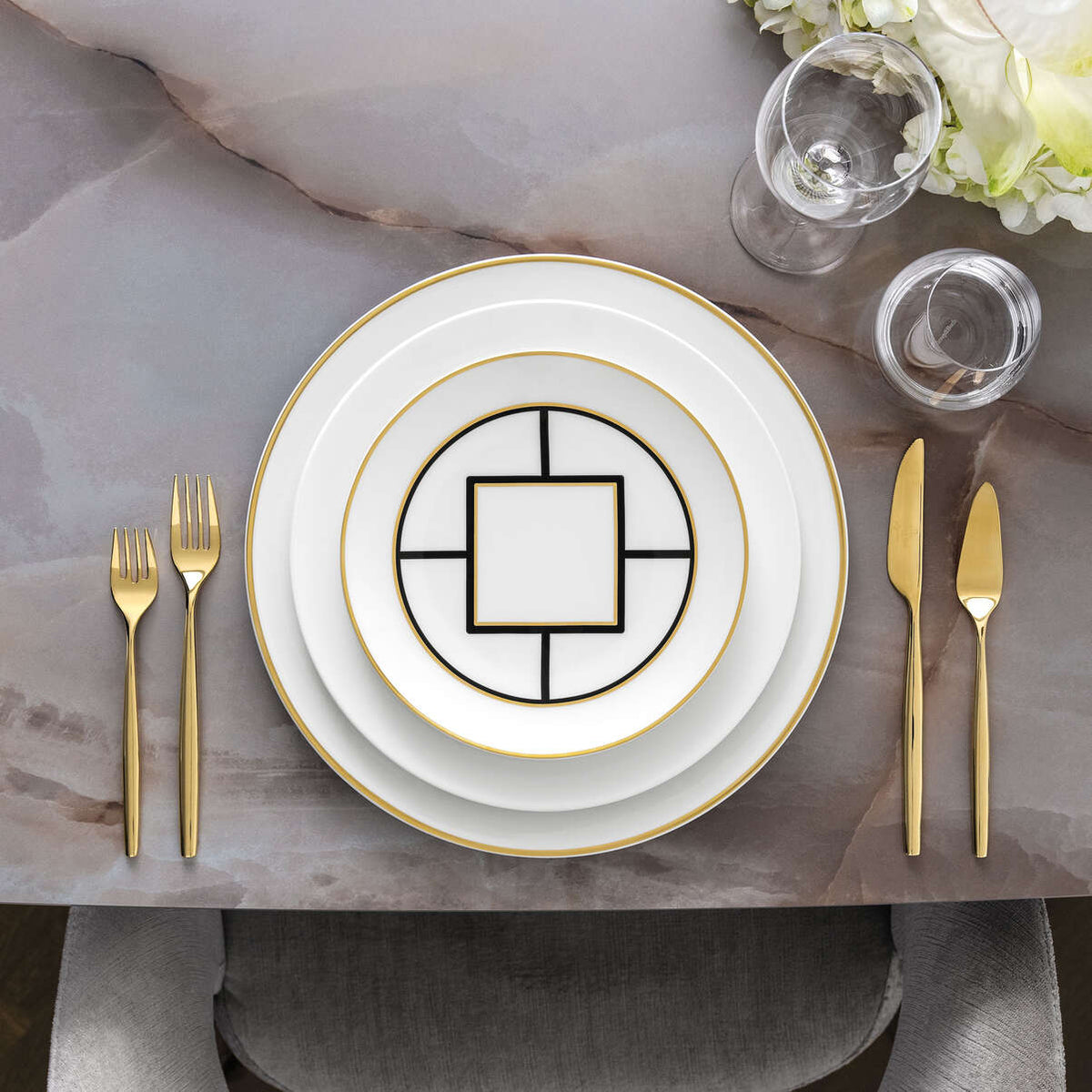 MetroChic Dessert/Breakfast Plate