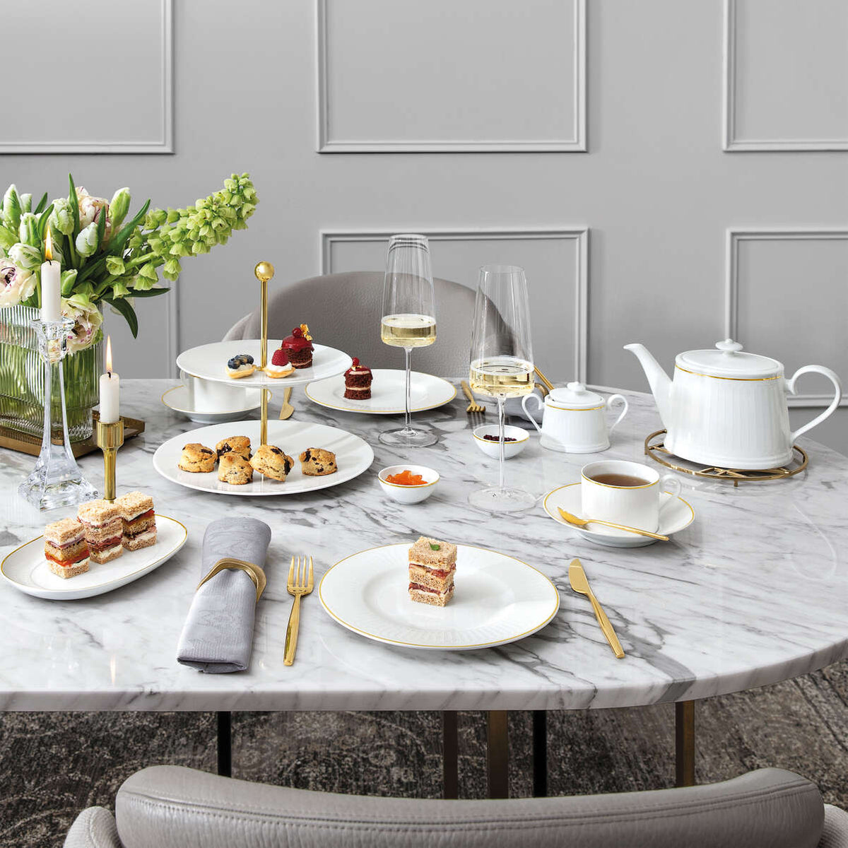 Château Septfontaines Saucer Espresso Cup