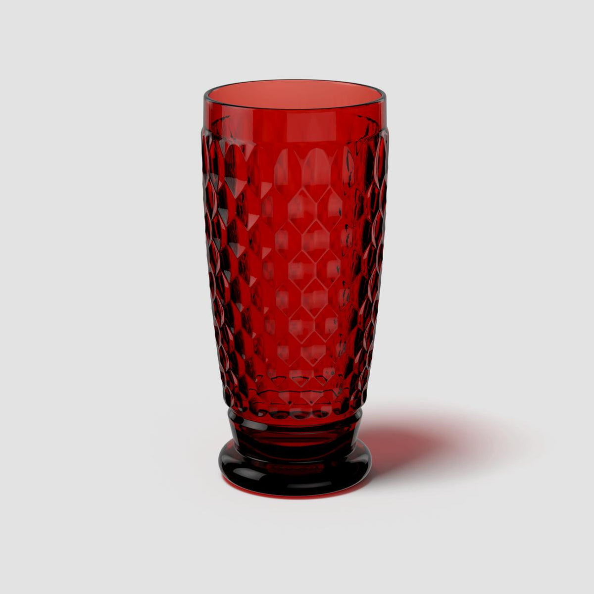 Boston Coloured Highball / Beer Tumbler Red