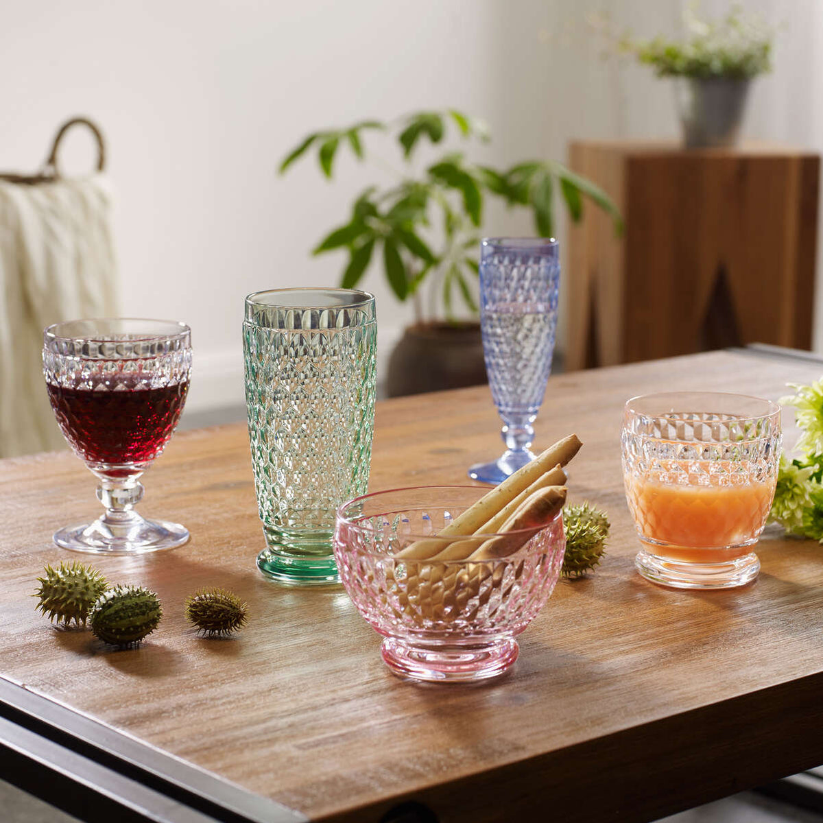 Boston Coloured Highball / Beer Tumbler Green