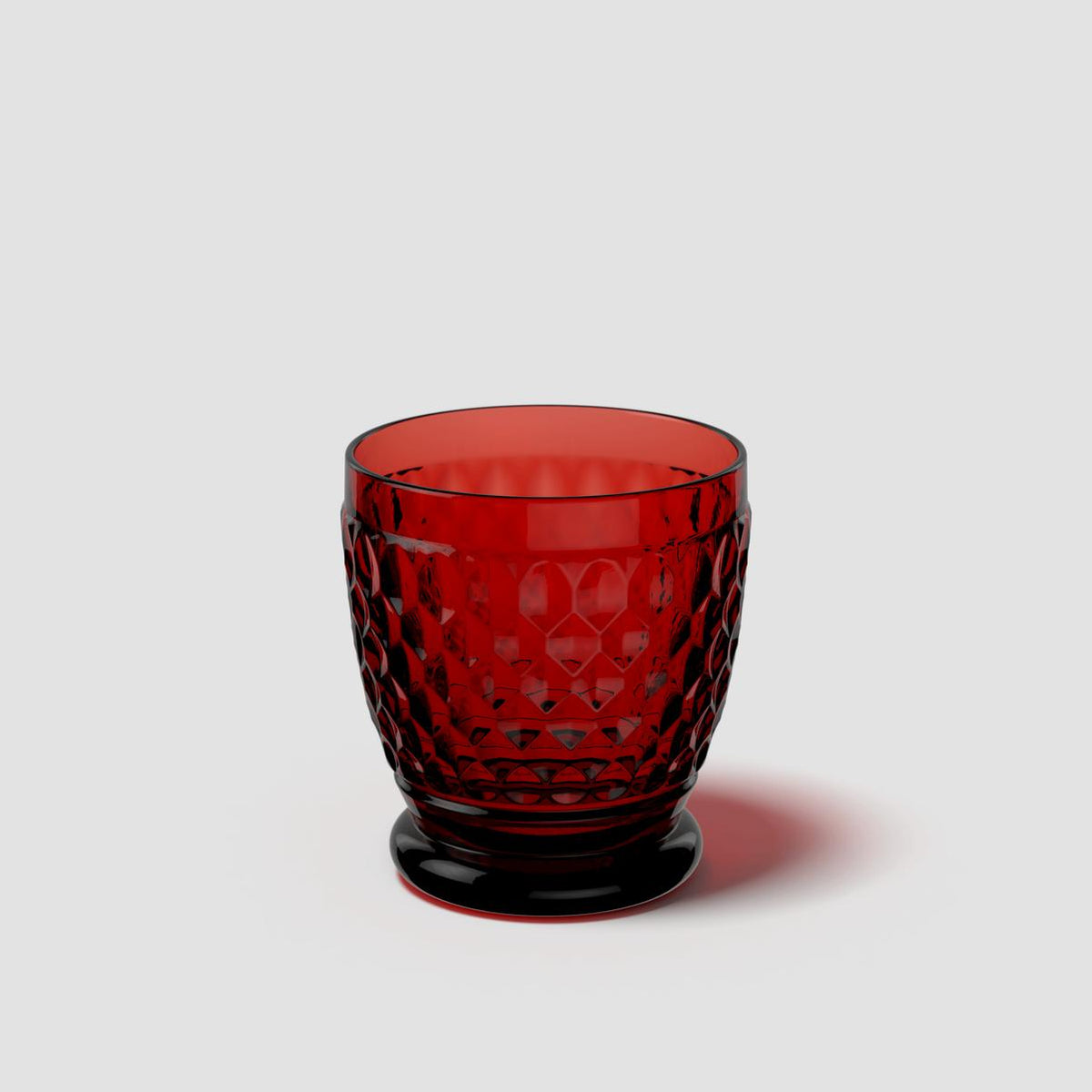 Boston Coloured Tumbler Red