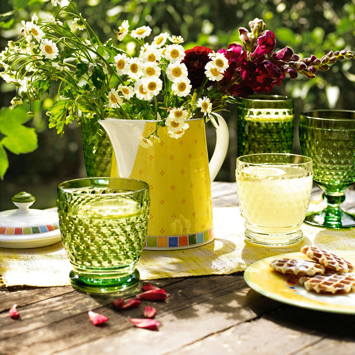 Boston Coloured Tumbler Green