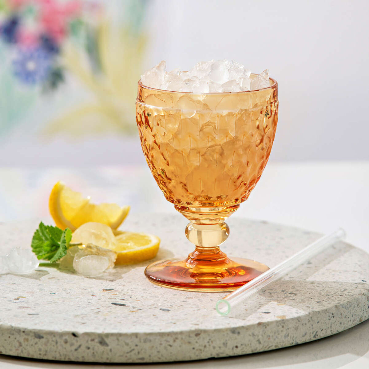 Boston Saffron White Wine Goblet