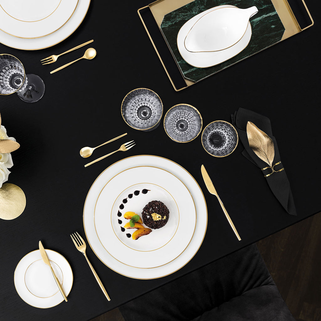 MetroChic d'Or Cutlery Set, 30pcs