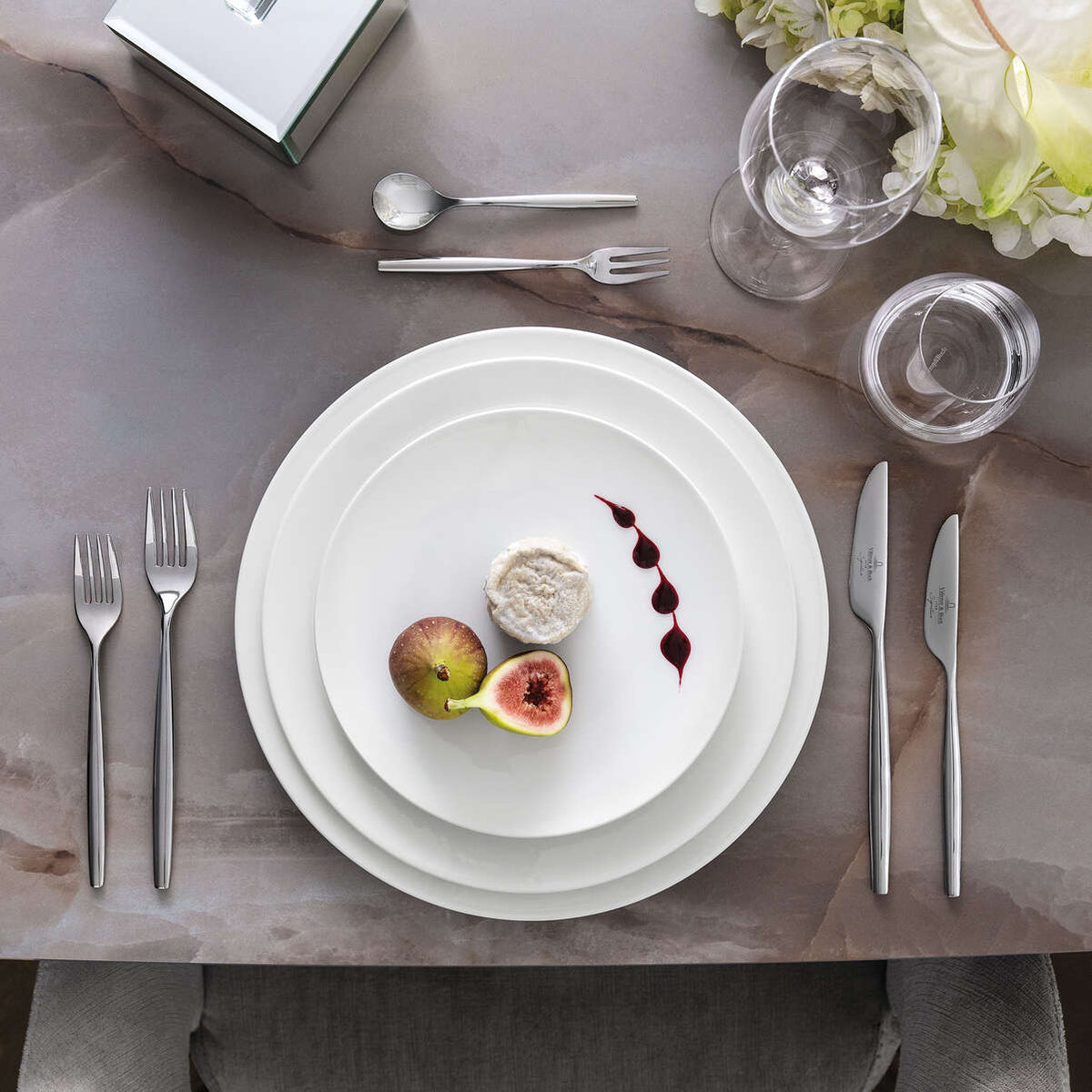 MetroChic Blanc Dessert/Breakfast Plate