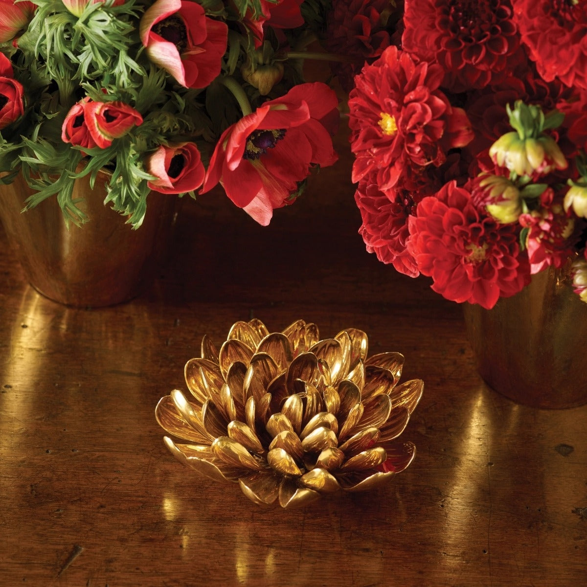 AERIN gilded dahlia