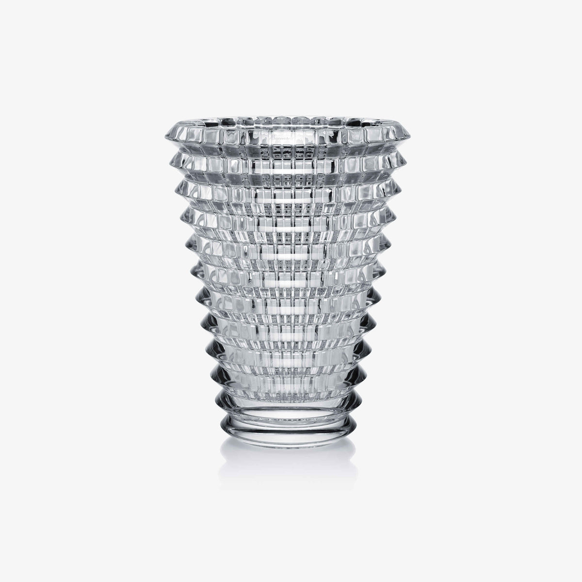 Eye Vase Oval 24cm Clear