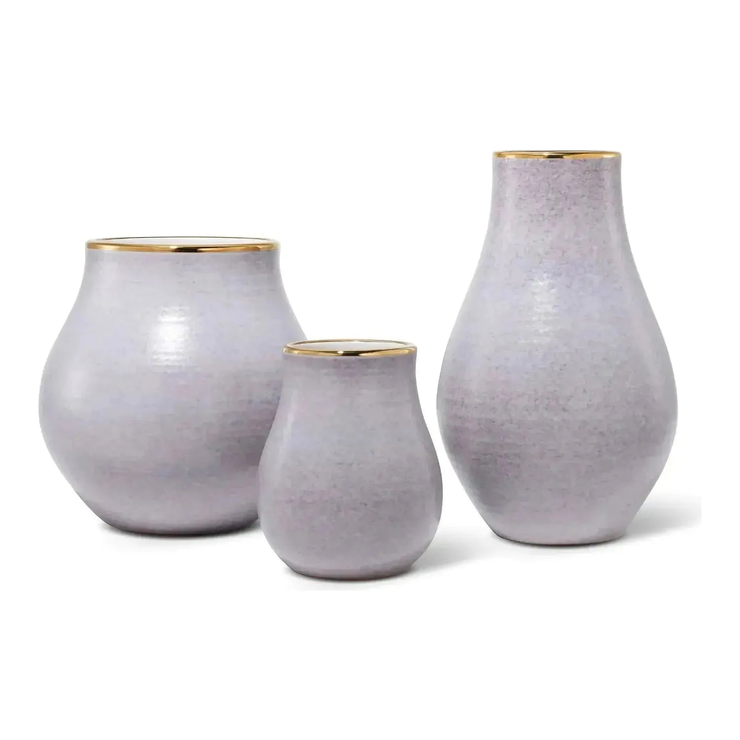 AERIN romina large vase lavender haze 