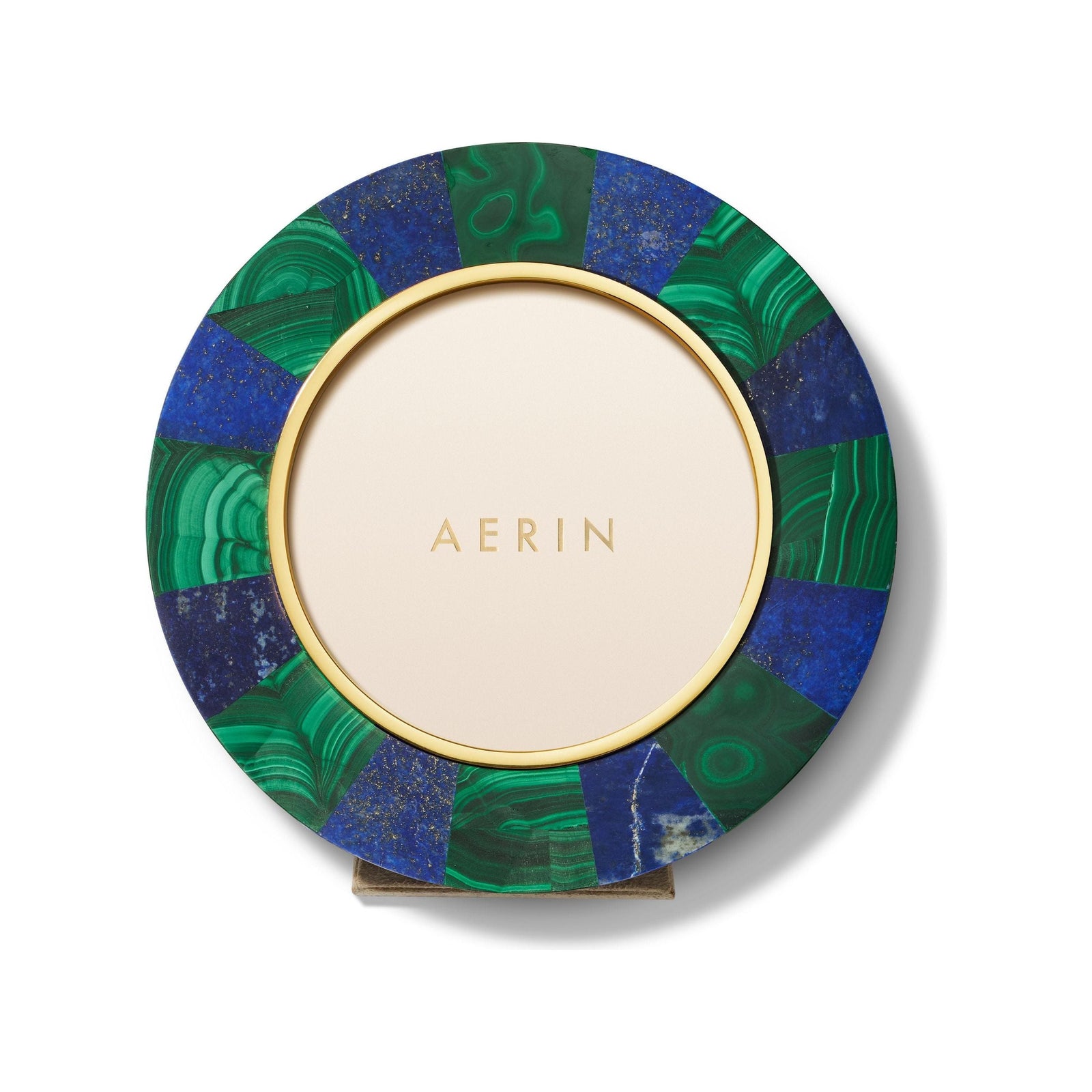 Aerin Carina Shagreen Medium Round Tray, Dove