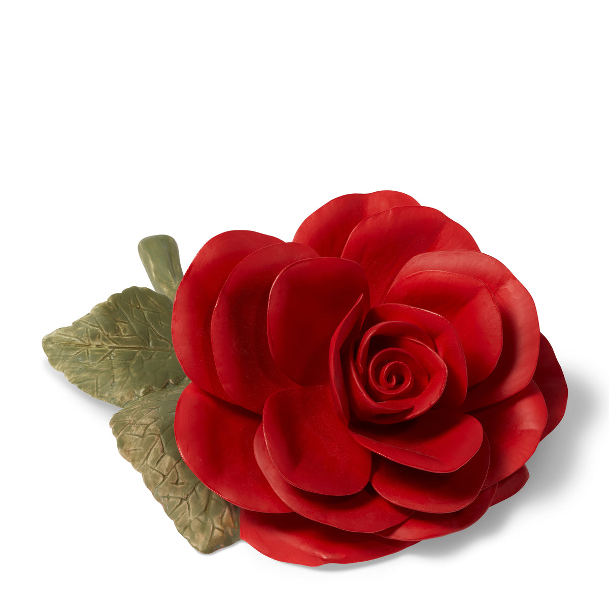 AERIN porcelain red rose