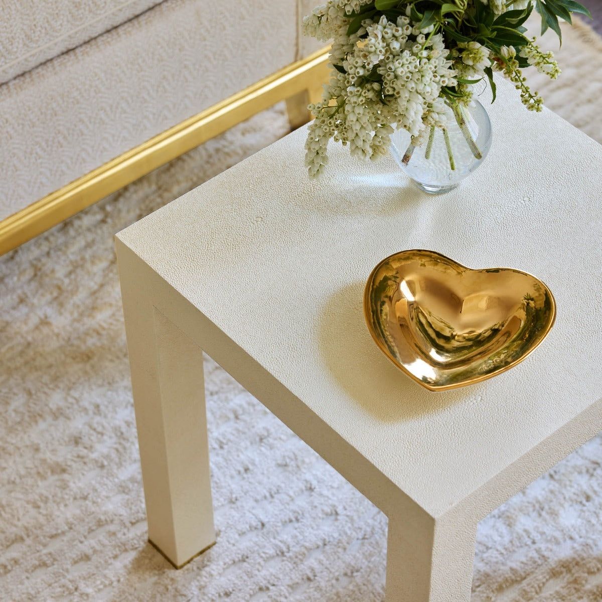 AERIN Gilded Heart Dish