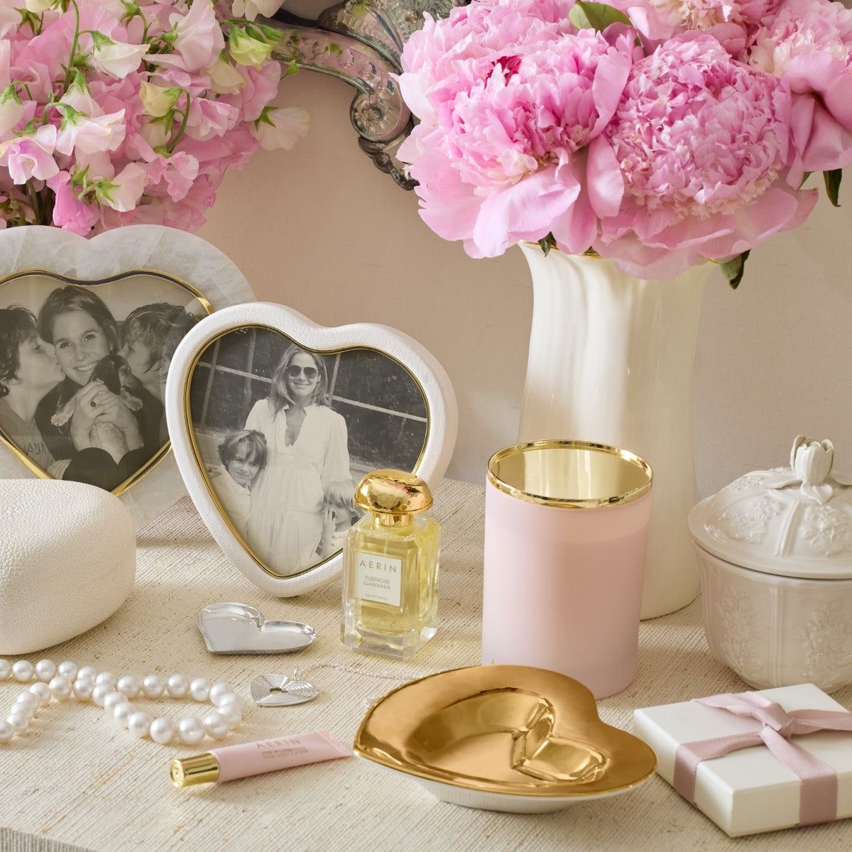 AERIN Gilded Heart Dish