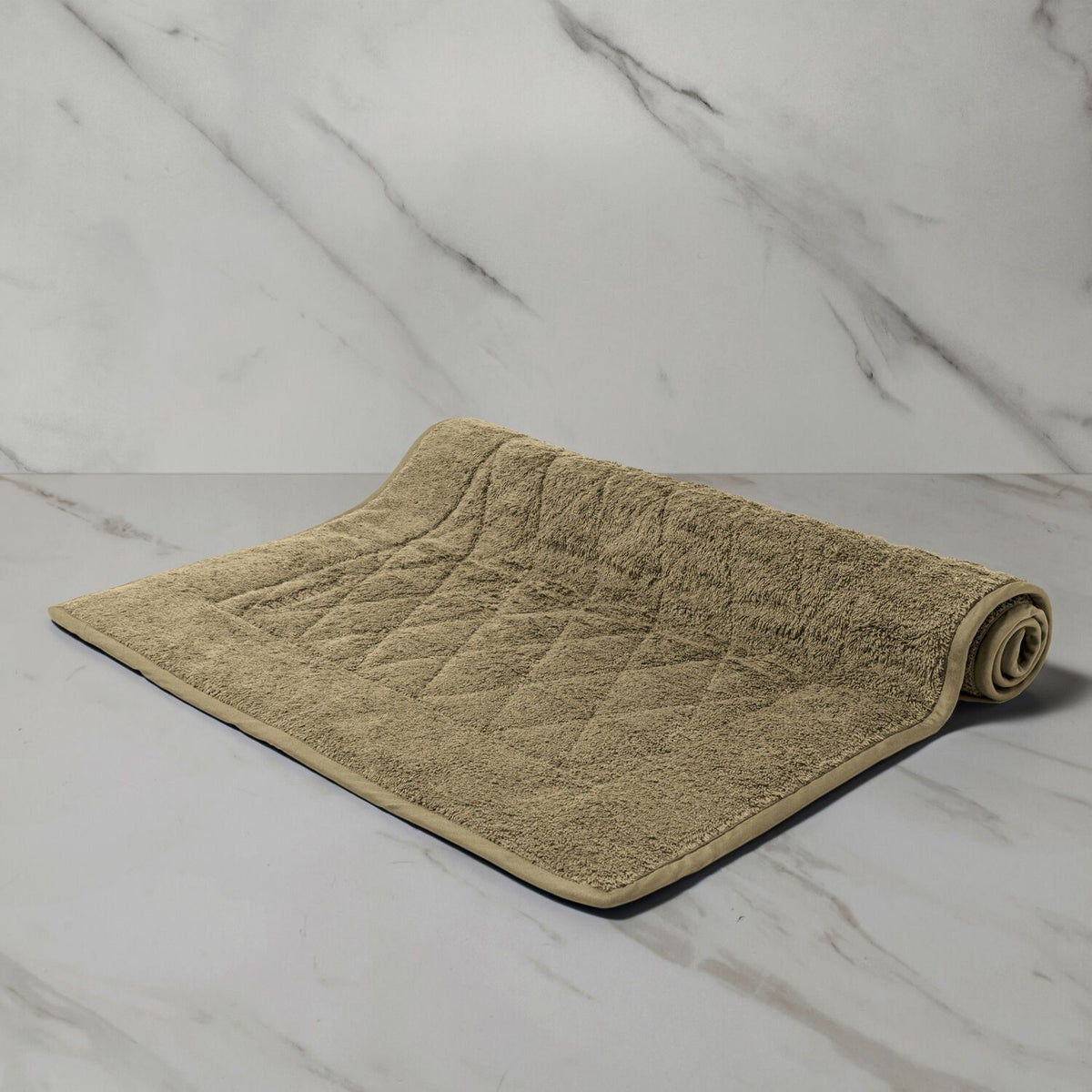 Frette Unito Bath Mat Tranquil Green