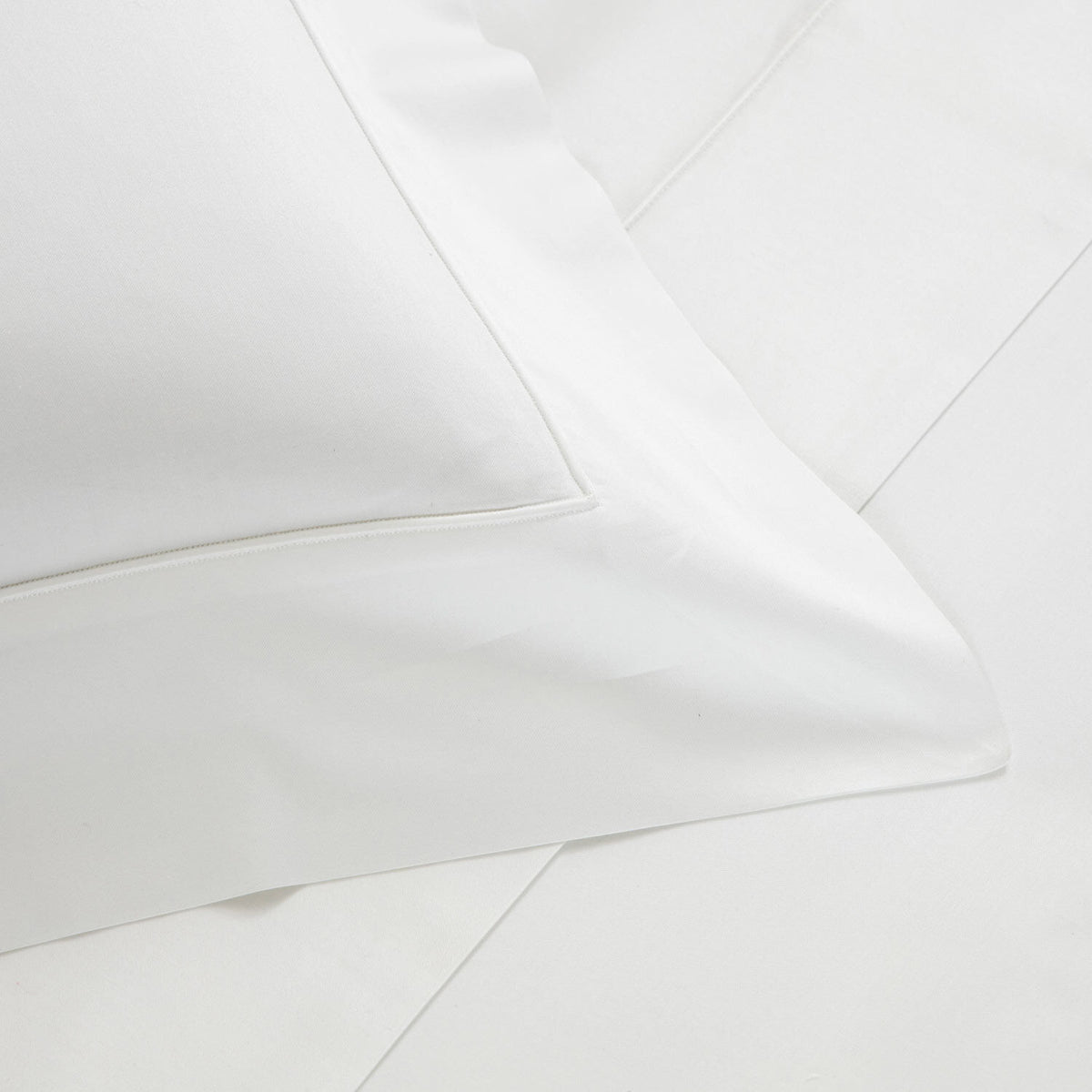 White paper sheets on a white background
