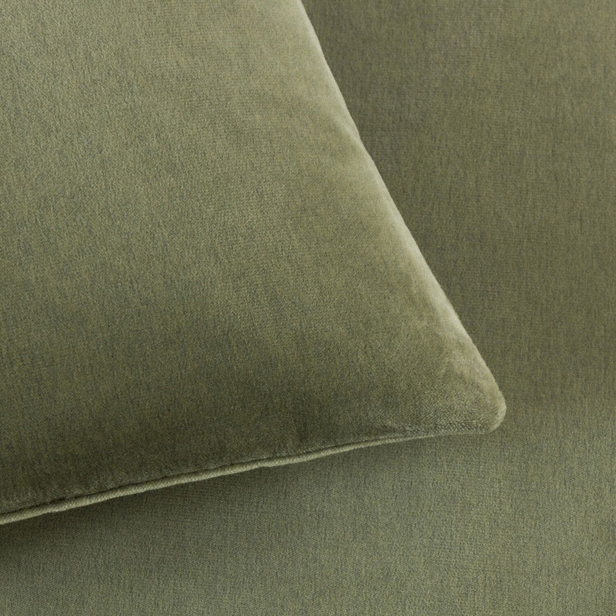 Frette Luxury Cashmere Velvet Cushion Tranquil Green