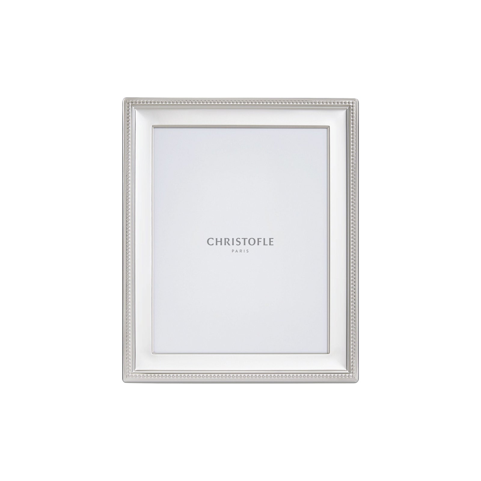 Christofle Perles Picture Frame Silver Plated