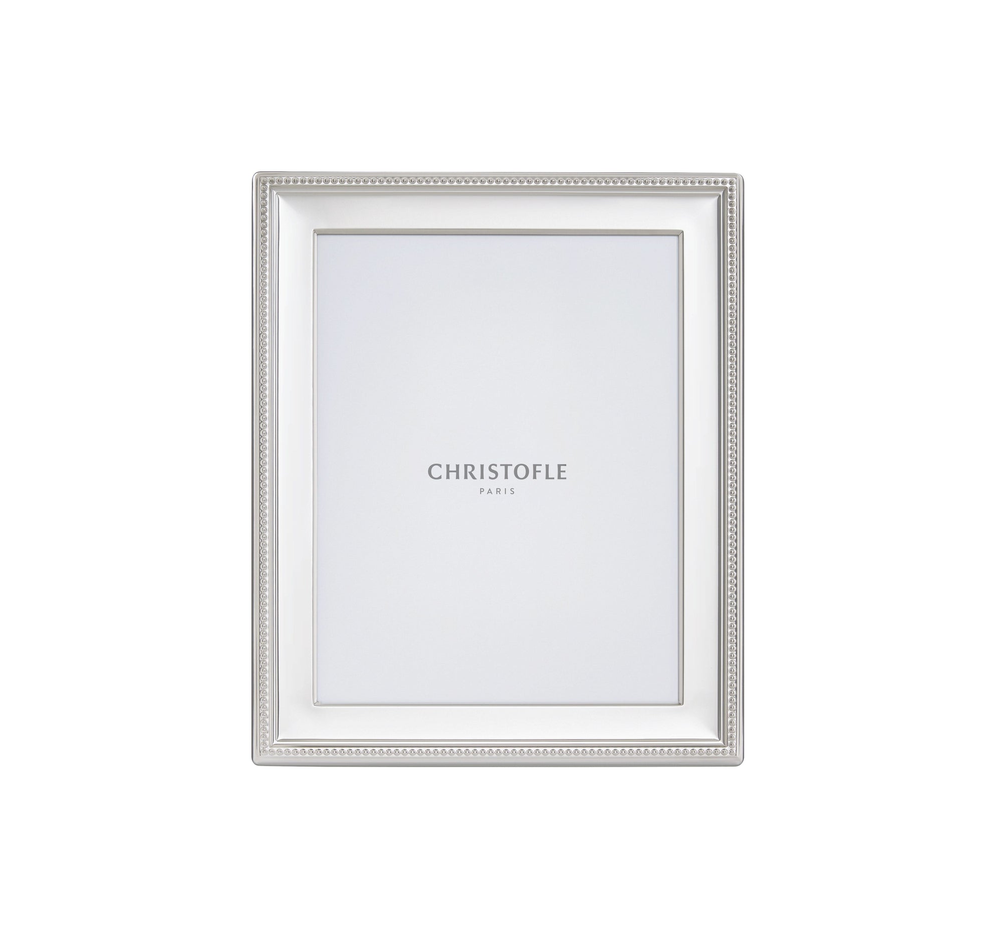 Christofle Perles Picture Frame Silver Plated