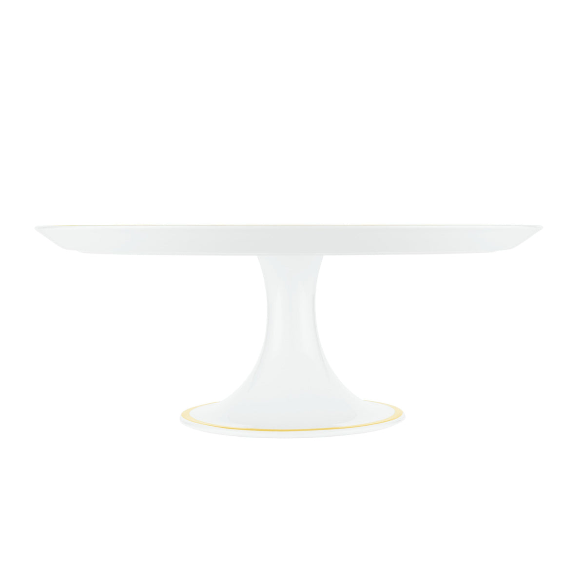 white cake stand