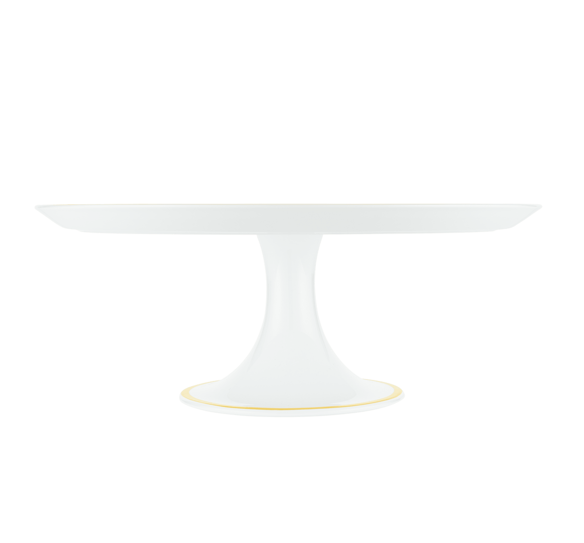 white cake stand