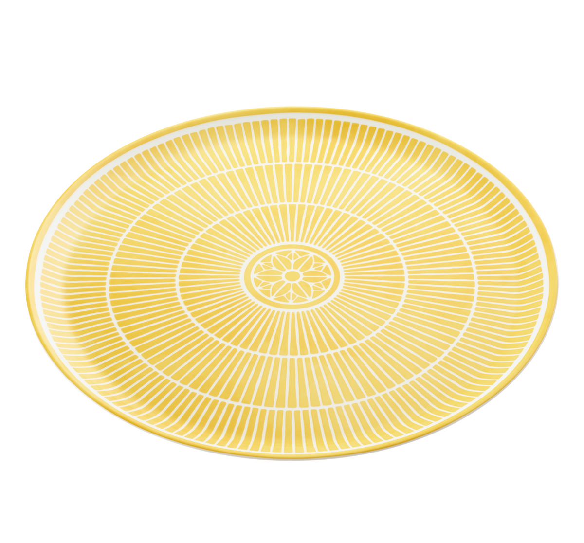 yellow and white pie dish