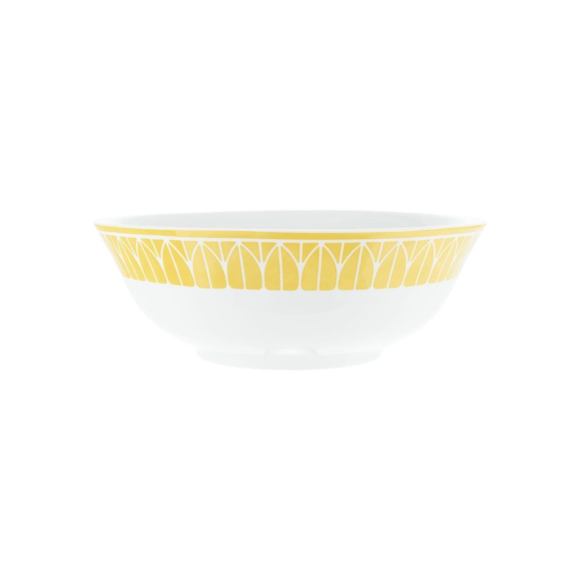 Malmaison Riviera Porcelain Salad Serving Bowl