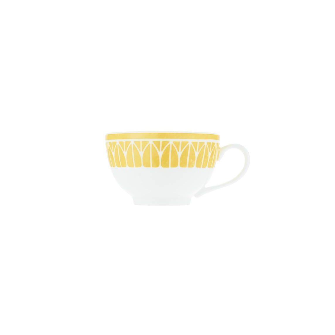 Malmaison Riviera Porcelain Tea/Coffee Cup and Saucer