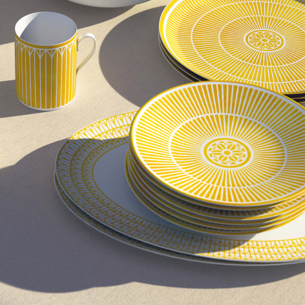 Malmaison Riviera Porcelain Oval Platter