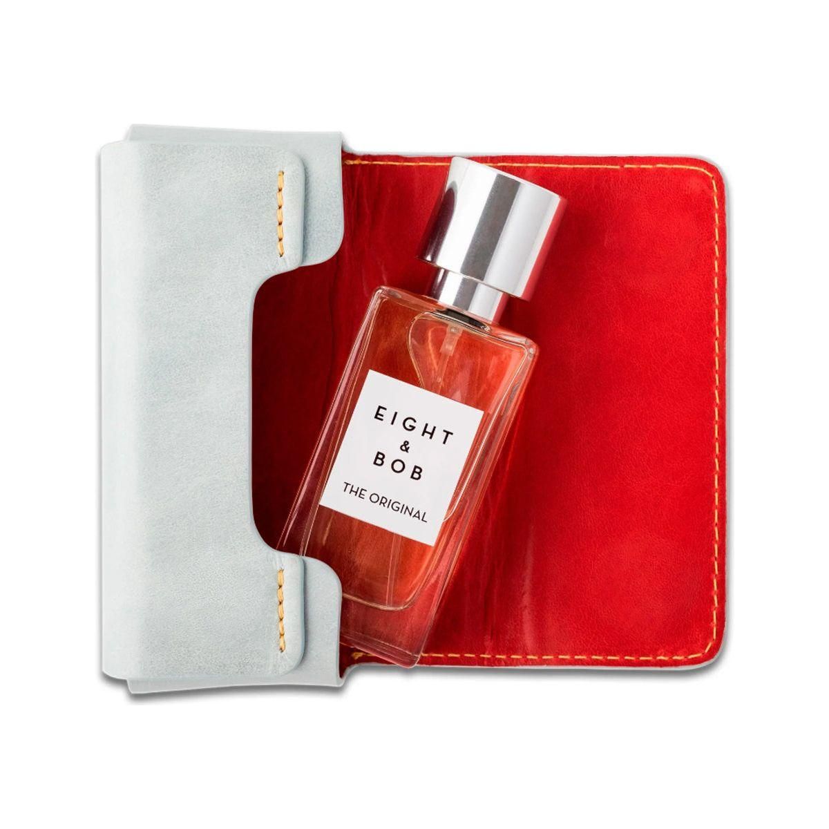 Eight and Bob Water Blue Leather Case