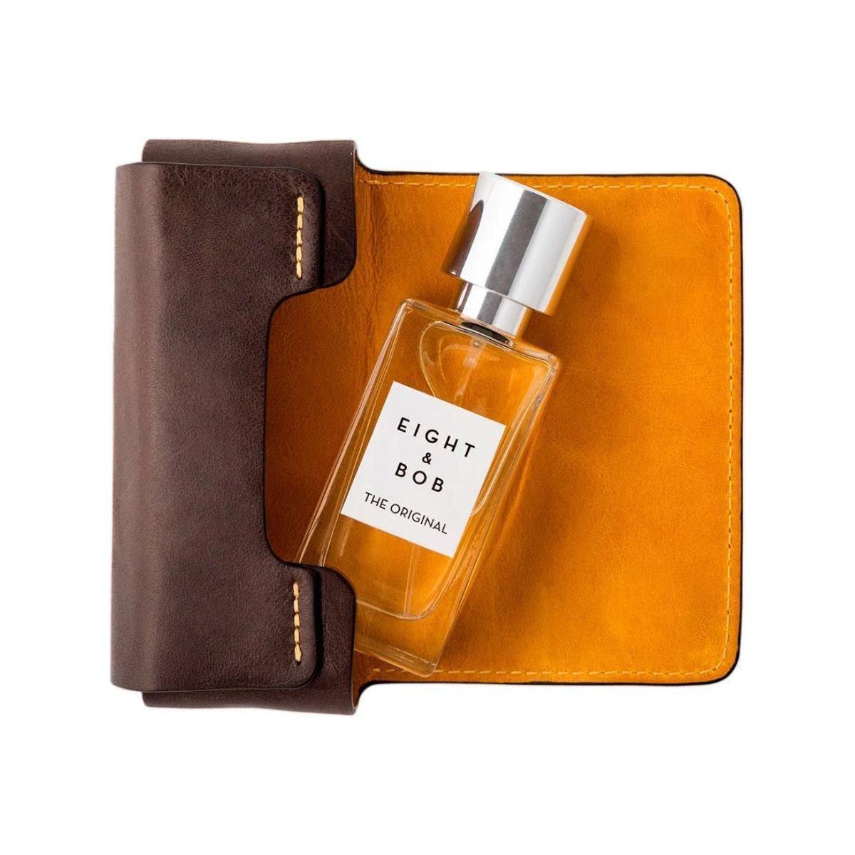 Eight and Bob Brown Leather Case