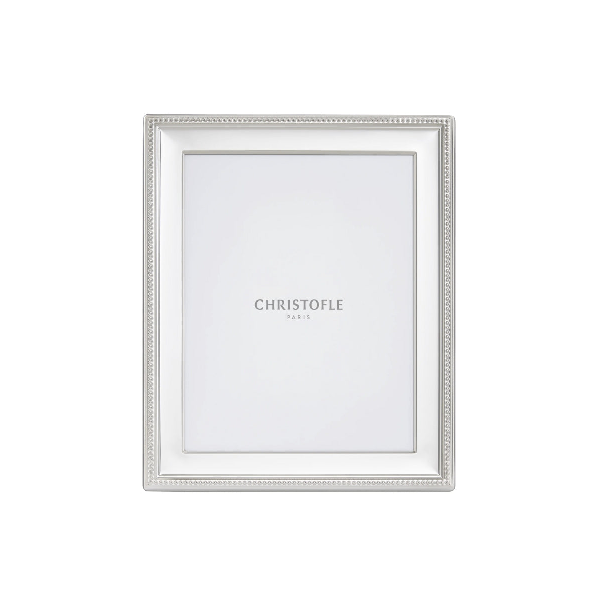 Perles Picture Frame Silver Plated